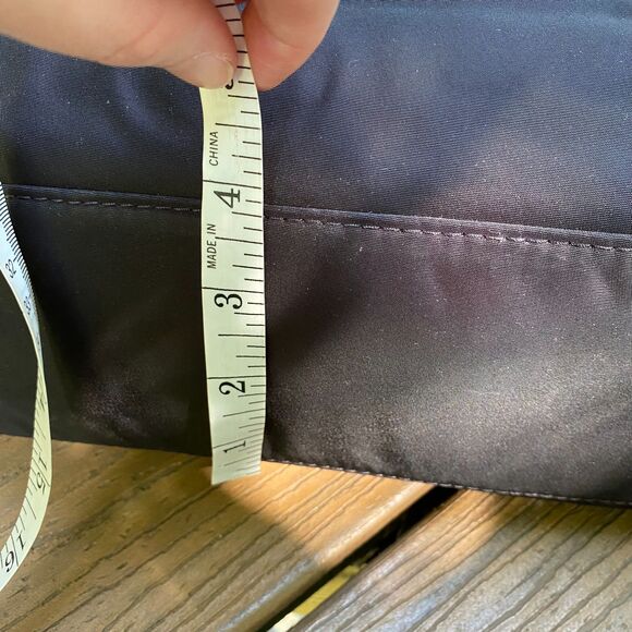 Dooney & Bourke Large Nylon Shoulder Bag Color Black - Picture 15 of 15